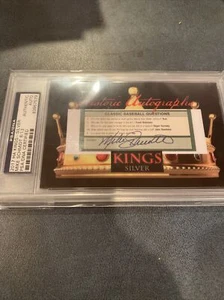 Mike Schmidt 8/13 2017 Historic Autographs Kings Silver - Foto 1 di 4