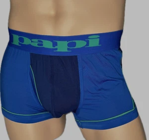 papi Men's Trunk BOXER BRIEFS SIZE M Underwear mesh block tag-less - Picture 1 of 3