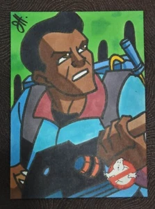 2016 Cryptozoic Ghostbusters 1/1 Sketch Joe Hogan - Picture 1 of 2