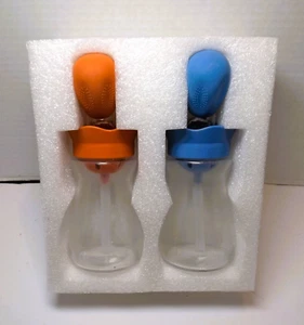 2 Dispensadores de Aceite de Oliva con Tapa de Cepillo de Silicona para Añadir a Carne o Ensalada - Imagen 1 de 4