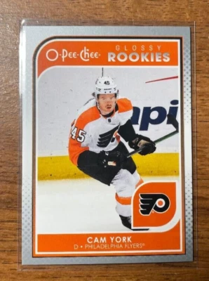 2021-22 O-Pee-Chee Glossy Rookies Cam York #R-3 RC UD Series 1 - Image 1 of 2