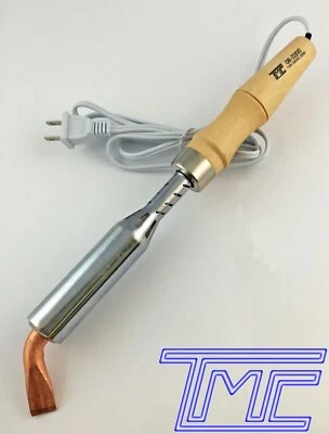 ORIGINAL TMC 200W SOLDERING IRON HEAVY DUTY CERAMIC HEATER CHISEL POINT USA SHPR