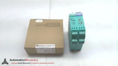 PEPPERL FUCHS KFD2-SH-EX1, K-SYSTEM SWITCH AMPLIFIER, 046903, NEW #308453 - Image 1 of 4