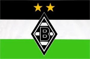 Hissflagge Fahne Borussia Mönchengladbach Logo Flagge - 150 x 250 cm - Picture 1 of 1