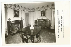 Rochester NY RPPC Campbell-Whittlesey House Dining Area Real Photo Postcard - Picture 1 of 2