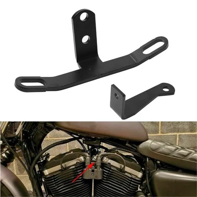 Ignition Key Relocation Bracket For Harley Davidson Sportster 1200 883 2007-2021 Foto 1 de 4