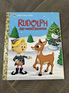 2006 Little Golden Book Rudolph the Red-Nosed Reindeer, Brand New - Picture 1 of 7