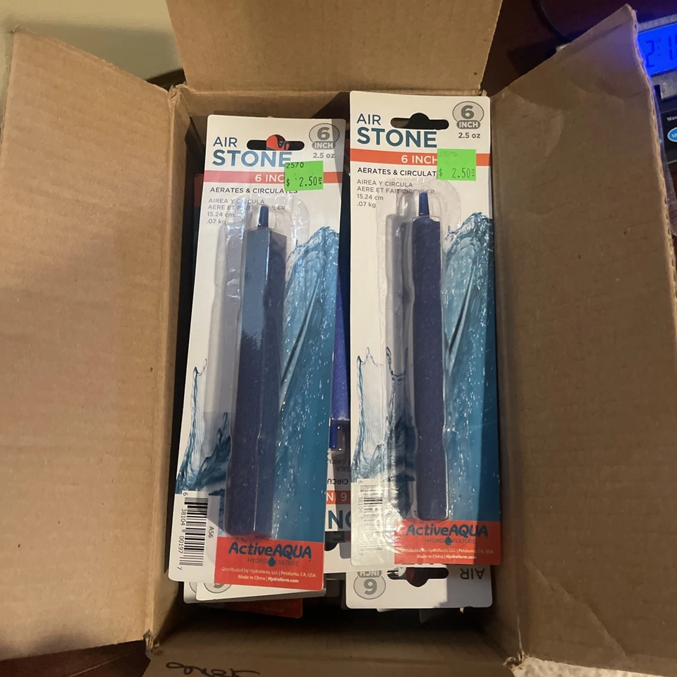 Active Aqua AIR STONE 6" inch Diffuser Aerator Circulator Aquarium Hydroponics - Image 1 of 2