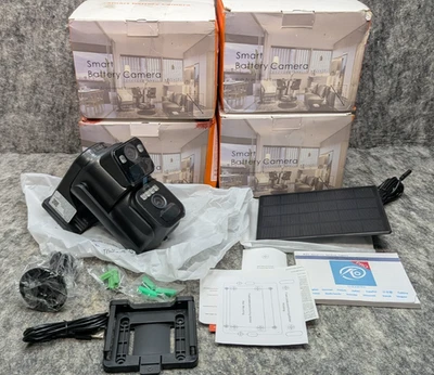 4 x BEENOCAM Dual Lens 4K Solar Security Camera Wireless Outdoor, 360° PTZ 🔥New - Image 1 of 4