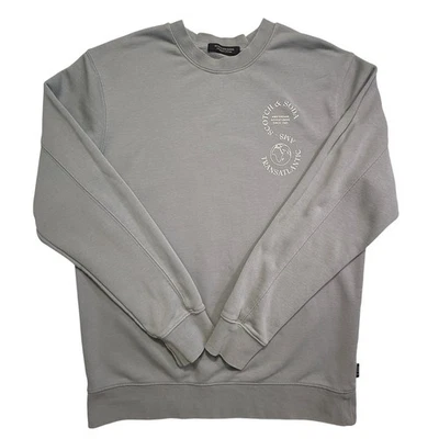 SCOTCH & SODA Amsterdam Couture Graphic Sweater SageGreen Size Large - Image 1 of 4