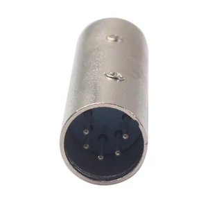 Adaptador de conector macho a macho de 5 pines para transferencia de señal de audio - Imagen 1 de 11