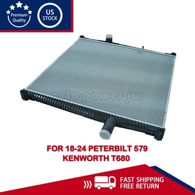 NEW Radiator For 2018 2019-2023 2024 Peterbilt 579 Kenworth T680 - Image 1 of 4