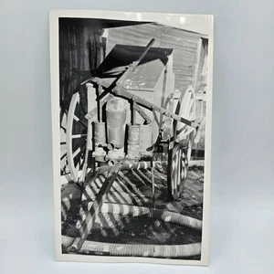 John Day Original Foto 1970 - Coach Museum Croston Pferde-Drawn Fire Pump - Bild 1 von 13