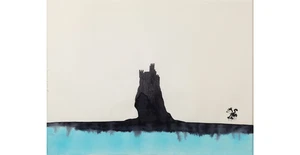 Alex PINNA,  Acquarello su carta, cm 47x64 cm. circa BELLISSIMO ed INTROVABILE ! - Foto 1 di 2