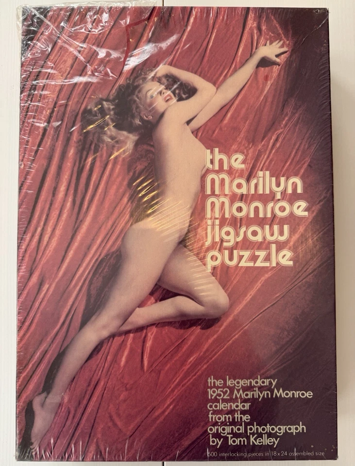 RARE Vintage 1973 Marilyn Monroe Puzzle Playboy Alskog Sealed – Only Listing! - Image 1 of 4