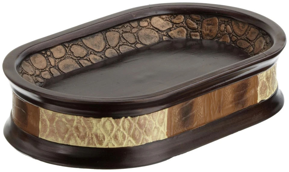 Jabonera de baño popular, colección Zambia, estampado animal/beige (713169) Foto 1 de 1