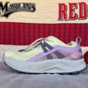 Size 7 - THE NORTH FACE HYPNUM HIKING SHOES NF0A7W5Q-IG9 WOMEN'S PURPLE & GREEN - Picture 1 of 11