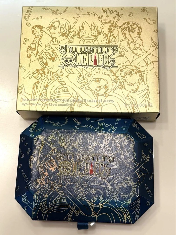 Shu Uemura ONE PIECE eyeshadow palette limited edition makeup anime collectible - Image 1 of 4