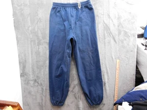 Vintage U.S. Coast Guard Pants Mens Large Sweatpants Military 90s - Picture 1 of 13