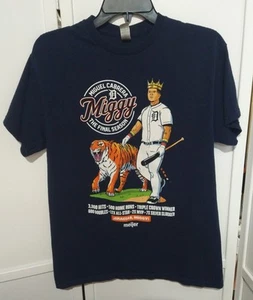 Gildan Adult Medium Shirt Miguel Cabrera "Miggy" Final Season Detroit Tigers ⚾⚾ - Bild 1 von 5