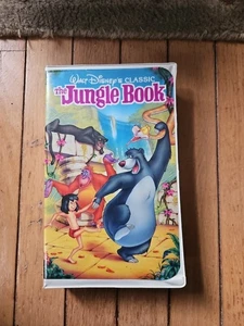 THE JUNGLE BOOK - DISNEY CLASSIC - RARE BLACK  DIAMOND VERSION #1122 (VHS, 1991) - Bild 1 von 4