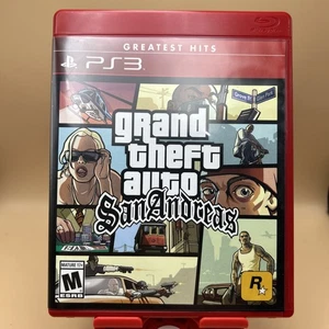 Grand Theft Auto: San Andreas (Sony PlayStation 3, 2015) CIB sehr guter Zustand getestet - Bild 1 von 7