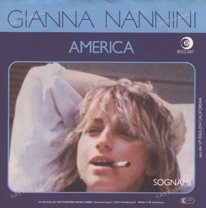 Gianna Nannini - America 7" (VG+) ' - Picture 1 of 1