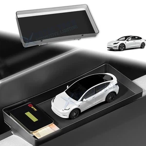 Dashboard Behind Screen Tissue Holder Insert Container For Tesla Model Y 2021-25 - Bild 1 von 12