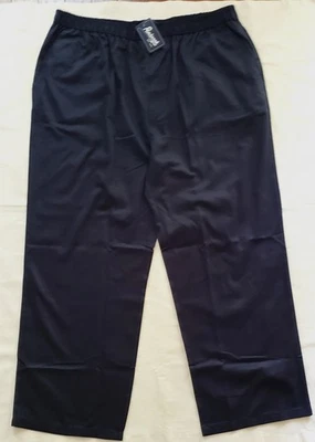 Nuevo con etiquetas Pantalones Pembrook Cintura Elástica Para Hombre 3XL Azul, Pierna Recta Colección Cómoda Foto 1 de 4
