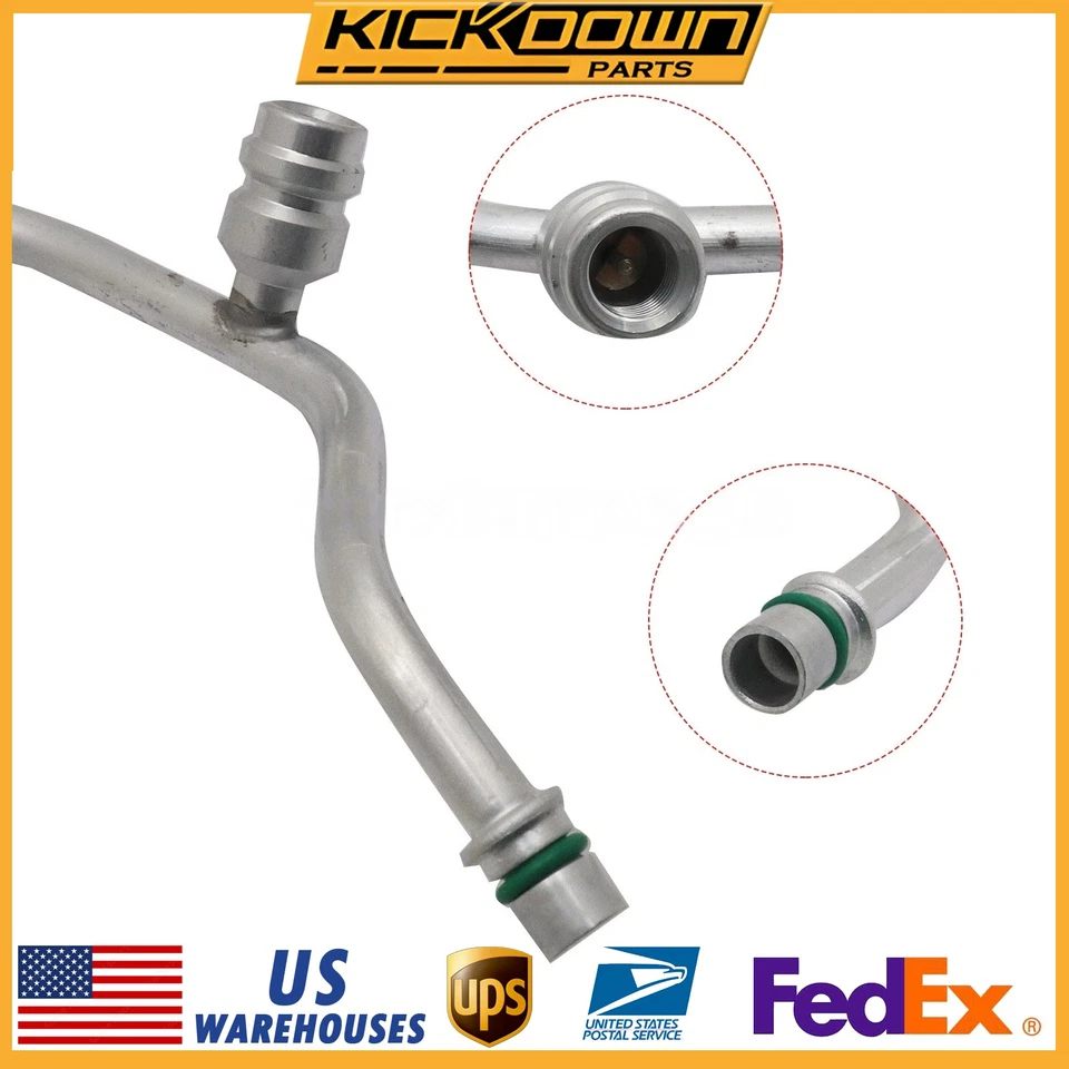 For INFINITI QX60 2014-2017 NEW AC High Pressure Pipe Front Cooler 924403JA0B Foto 1 de 4