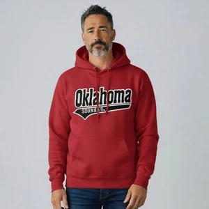 Oklahoma Hoodie Damen 2XL rot grau OU Sooners NCAA Football J America - Bild 1 von 7