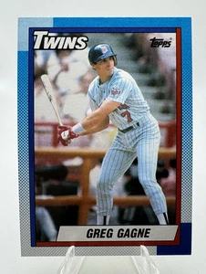 1990 Topps Minnesota Twins #448 Greg Gagne - Imagen 1 de 2
