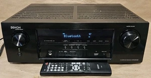 Denon AVR-S510BT - 5.2 Ch 4K Bluetooth HDMI Home Theater Receiver +Remote Bundle - Picture 1 of 4