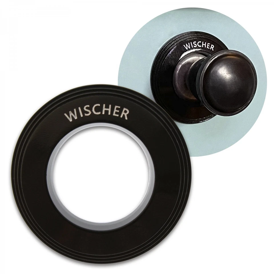 Magnetic Wiper Switch (WISCHER) Trim Ring Cover (Black) For VW Beetle - Image 1 of 4
