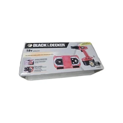 black & decker 18v cordless drill w radio charger PS1801RC - Image 1 of 4