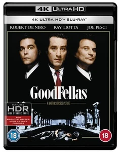 Goodfellas (1990) (4K UHD Blu-ray) Joe Pesci Lorraine Bracco Paul Sorvino - Picture 1 of 2