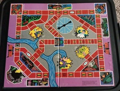 蝙蝠侠游戏 50 周年替换板。 一些水损坏见图片 — 第 1/4 张图片