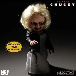 Talking Tiffany Bride of Chucky Mezco Designer Series Mega Scale - Imagen 1 de 7