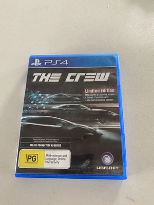 The Crew Limited Edition Sony Playstation 4 PS4 Game Pal Tested + Complete VGC  - Image 1 of 3