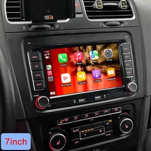 For VW GOLF MK5 MK6 7" Apple Carplay Car Stereo Radio Android13 GPS+ Head Unit - Picture 1 of 13