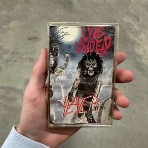 Slayer - Live Undead Cassette Tape 1987  Metal Blade Records Thrash - UNTESTED - Picture 1 of 7