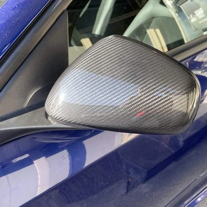 Dry Carbon Fiber Add-on Side Mirror Covers for Alfa Romeo Giulietta 2010-2021 - Picture 1 of 6