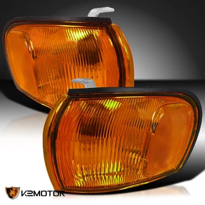 Fits 1995-2001 Subaru Impreza Amber Corner Lights Signal Lamps Left+Right 95 97 - Изображение 1 из 4
