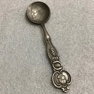 Silver Spoon Collection Gilded Silver Copper Spoon Ornament - Picture 1 of 7