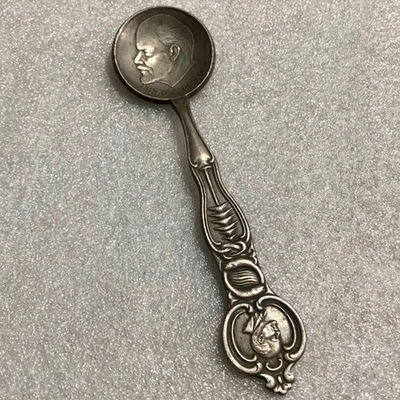 Silver Spoon Collection Gilded Silver Copper Spoon Ornament - Image 1 of 4