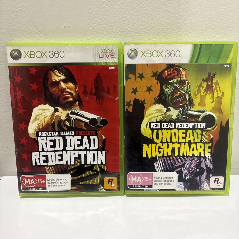 Red Dead Redemption + Undead Nightmare Xbox 360 With Maps - Image 1 of 4