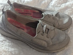 Skecher Microburst Topnotch 2.0 Damenschuhe 10/40 taupe Slipper Memory Foam - Bild 1 von 11