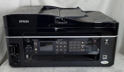 Epson WorkForce 610 C363B Color AIO Printer SEE NOTES - Image 1 of 4