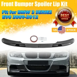Divisor de labios de alerón de parachoques delantero para BMW Serie 3 E90 E91 LCI M Sport 2009~2012 - Imagen 1 de 11
