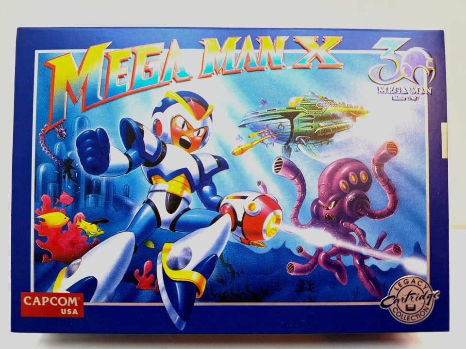 Mega Man X Nintendo SNES - 30th Anniversary Classic Cartridge - Nintendo - NTSC - Bild 1 von 4
